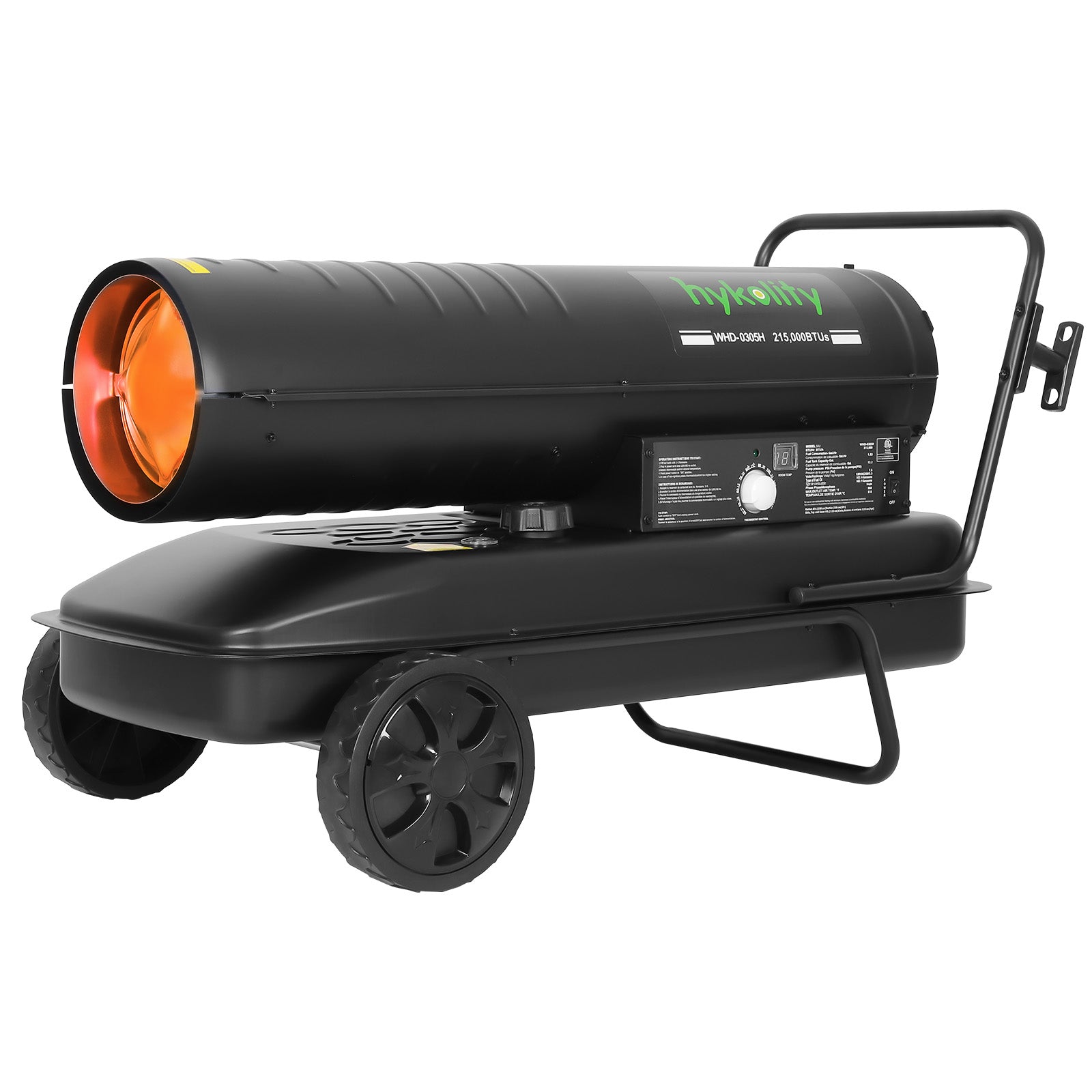 Hykolity 215000 BTU Forced Air Kerosene Heater, Portable Heater for 2200 sq.ft